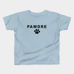 Pawdre Dog Dad Gift, Dog Lover T-Shirt Kids T-Shirt